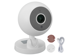 Câmera De Segurança Wifi Sem Fio Com Visão Noturna Ir Hd 1mp Controle Por App Para Casa
