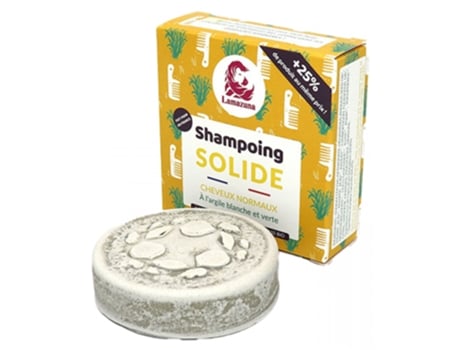 Lamazunade Shampoo Argila Branca e Verde para Cabelos Normais 70 Ml LAMAZUNA