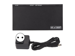 Distribuidor De Vídeo Hdmi Splitter 4k A 60hz Interface Multimídia Hd