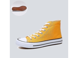 2026 zapatos de Lona Altos Unisex com Cintas Suaves e Sola Duradera para Ginástica e Uso Casual