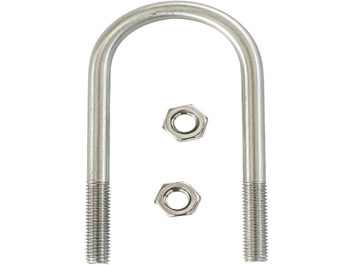 Porca Sextavada Em Aço Carbono, Inoxidável, Extensor De Parafuso U M6