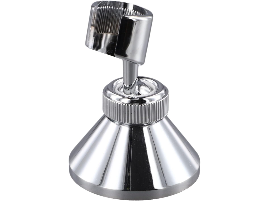Suporte De Parede Ajustável Para Chuveiro, Em Plástico Cromado, Substituto Para Chuveiros De Mão Padrão, Cor Prata