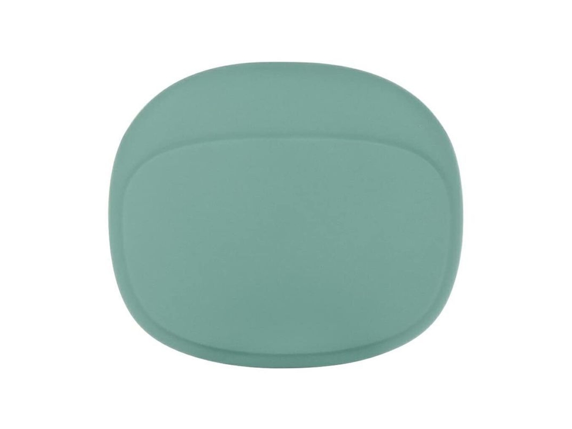 Caixa de Armazenamento para Fones de Ouvido e Moedas em Silicone Verde 9x2.5x7.6cm
