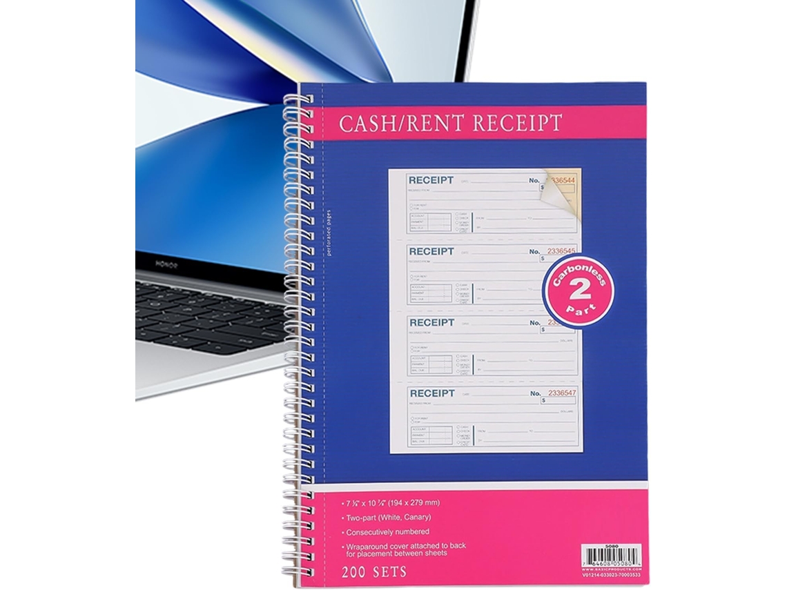 Carnet De Reçus D'argent Duplicata Résistant Aux Taches