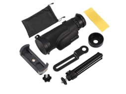 Telescópio Monocular EOOCOO (lupa 10x com Suporte para Celular)