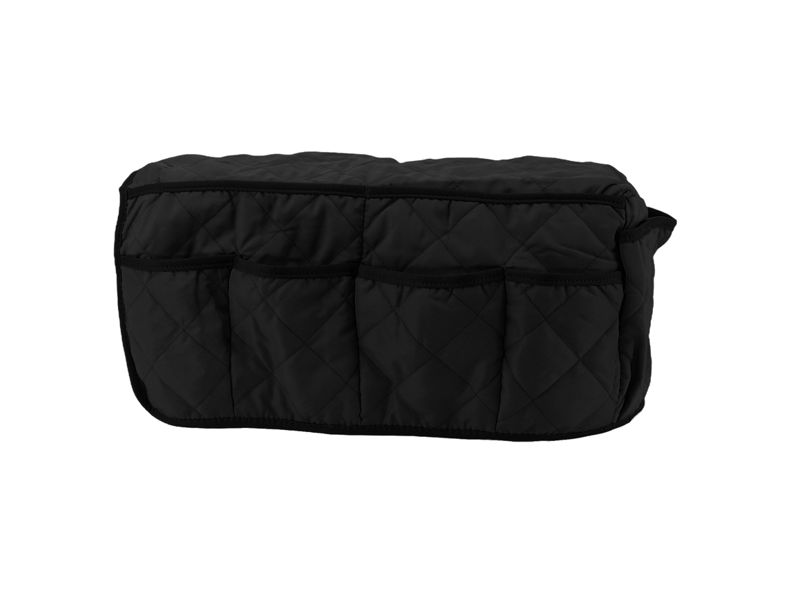 Lurelia Bolsa De Cabeceira, Com Bolsos, Para Sofá, Em Tecido Tnt, 50 X 22 X 12,5 Cm, Preto