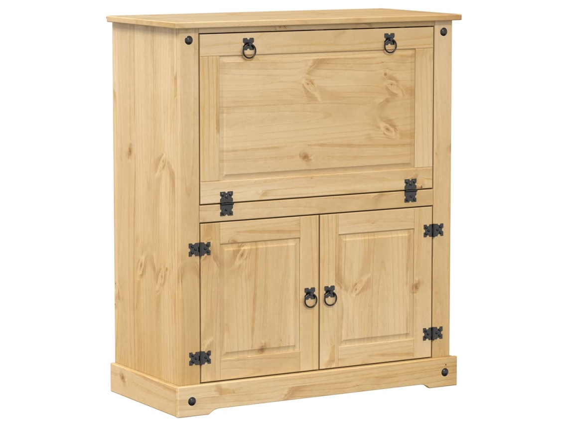 Wine Cabinet, Wine Cabinets Vidaxl Marrom Madeira De Pinho (n/a)
