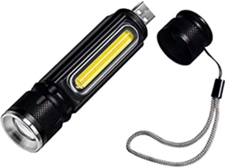 Lanterna Led Recarregável Potente Pb, Lanterna Com Carregador Usb, Mini Lanterna De Acampamento À Prova Dágua Olysi Shop