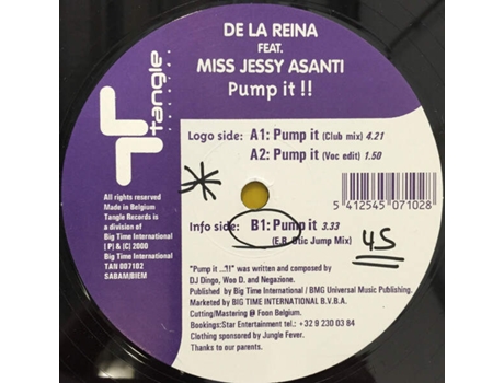 Vinil Pump It !! Tangle Records