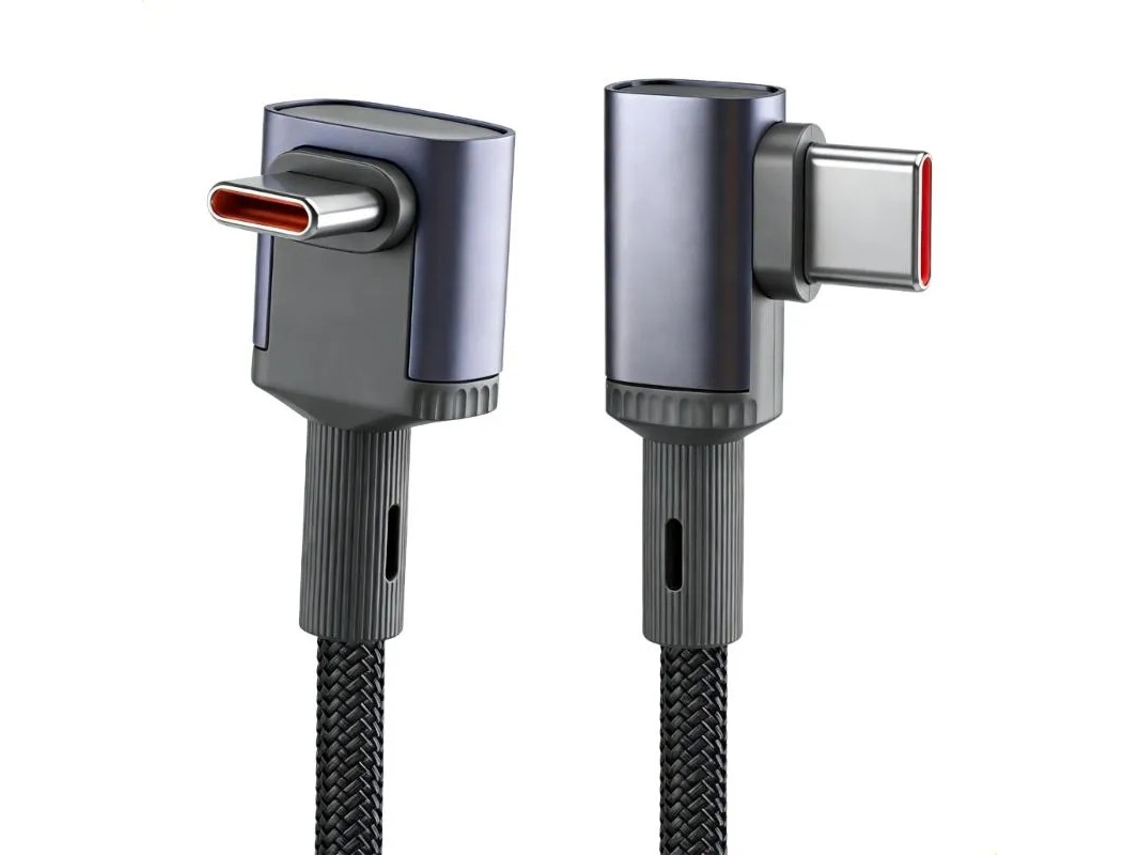 Cabo Usb De Carregamento E Dados, 240w Tipo C, Para Dispositivos Eletr