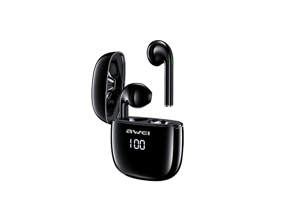 Fones De Ouvido Bluetooth T28p 5.0tws À Prova Dágua Com Redução De Ruído Digital E Sem Fio Com Tela Ly Ebike