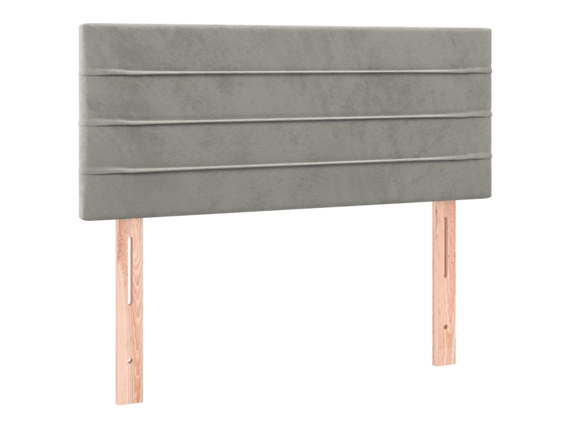 Headboard, Headboards Vidaxl Cinzeto Veludo (80 Cm)