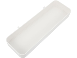 Organizador De Armazenamento Magiclulu Em Plástico Branco, Resistente
