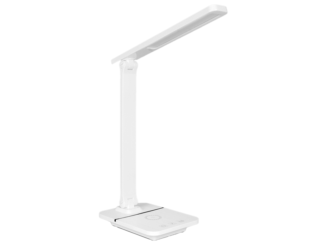Lâmpada De Mesa Led Com Carregamento Sem Fio 15w