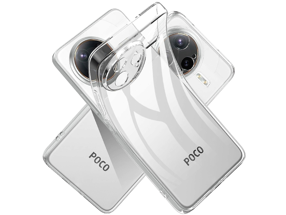 Capa De Celular Anti-impressão Digital Em Tpu Transparente Para Xiaomi Poco F7 Ultra 5g E Redmi K80 Pro 5g