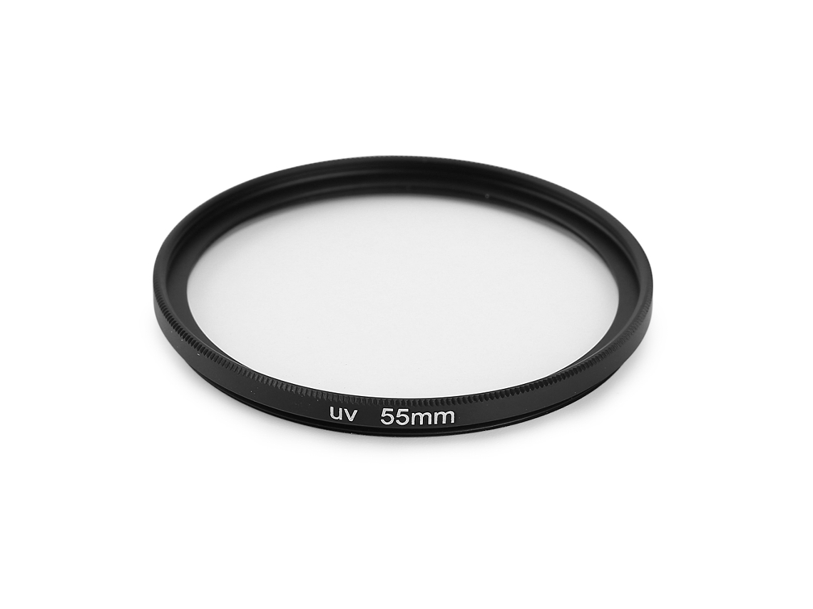Filtro Uv De 55mm Para Lentes Protetor De Ultravioleta Para Canon Sony Nikon Pentax