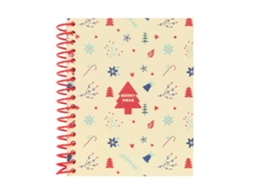 Caderno Safta multicolorido