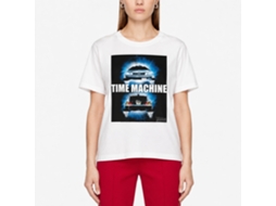 Rockinstone Back To The Future Movie Time Travel White Adult T-shirt Size:xxxl