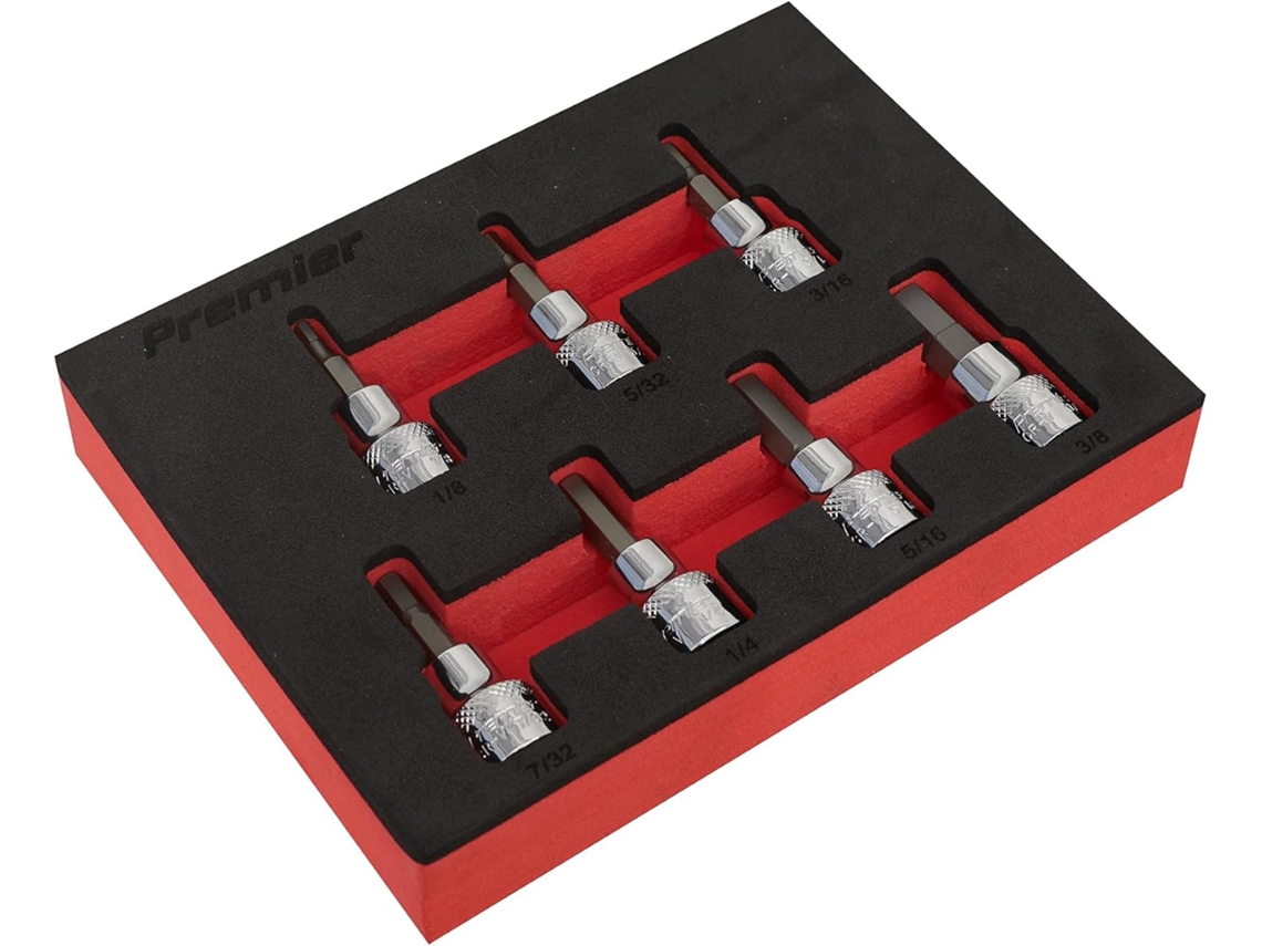 Ak6246 Conjunto De 7 Bits Sextavados De 3/8" - Imperial