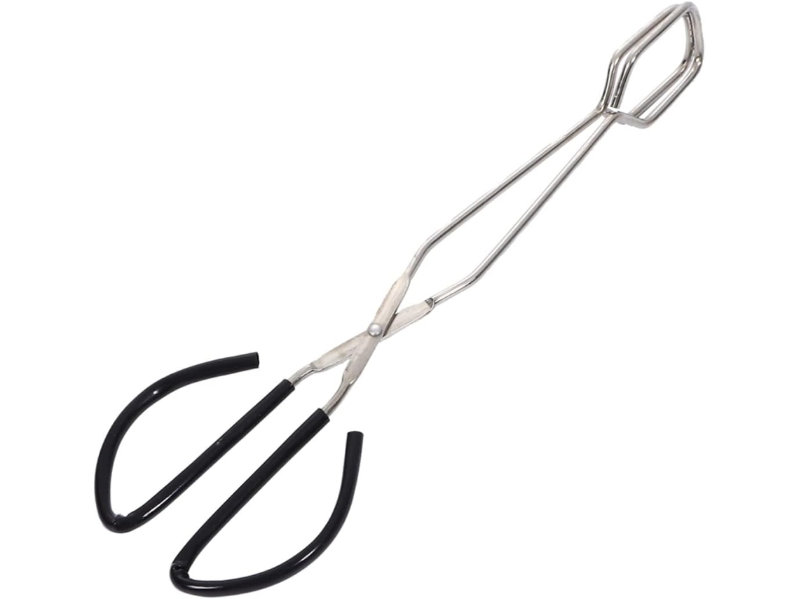 Pinça Para Churrasco Toyvian Em Aço Inoxidável, Pinça Longa Anti Escaldante, Utensílio De Cozinha