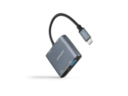 Conversor Lurelia USB-c para Hdmi, 15 cm, Cinza