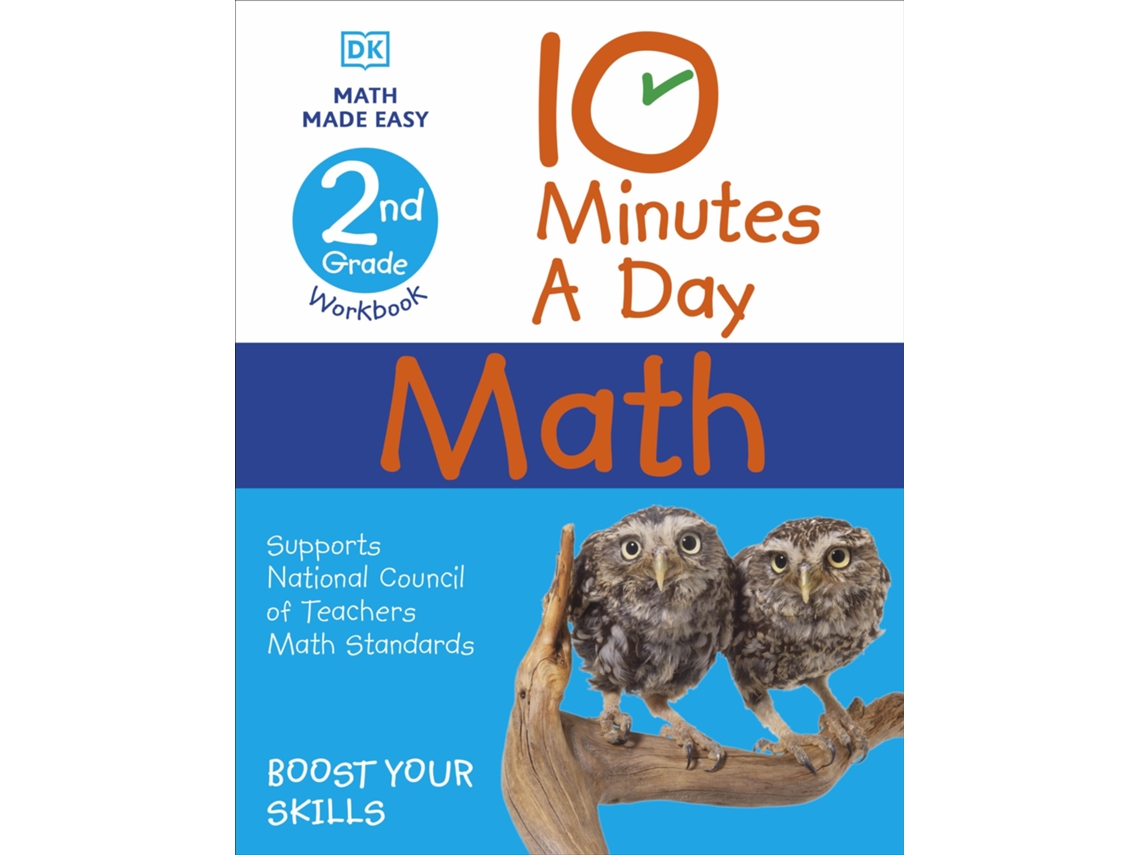 Livro 10 Minutes A Day Math, 2Nd Grade de Dk (Inglês)