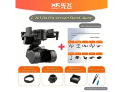 Gimbal Fpv 3 Eixos O4 Xf C 20t Dji O4/o4 Pro Módulo Rastreamento Cabeça Estabilizador Usb Ajustável Controle Alta Velocidade Asa Fixa Corrida MDUG