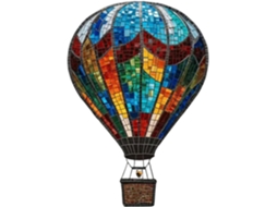 Decorações de Balão de Ar Quente, Arte de Parede com Balão para Pendurar em 2D, Estilo 1