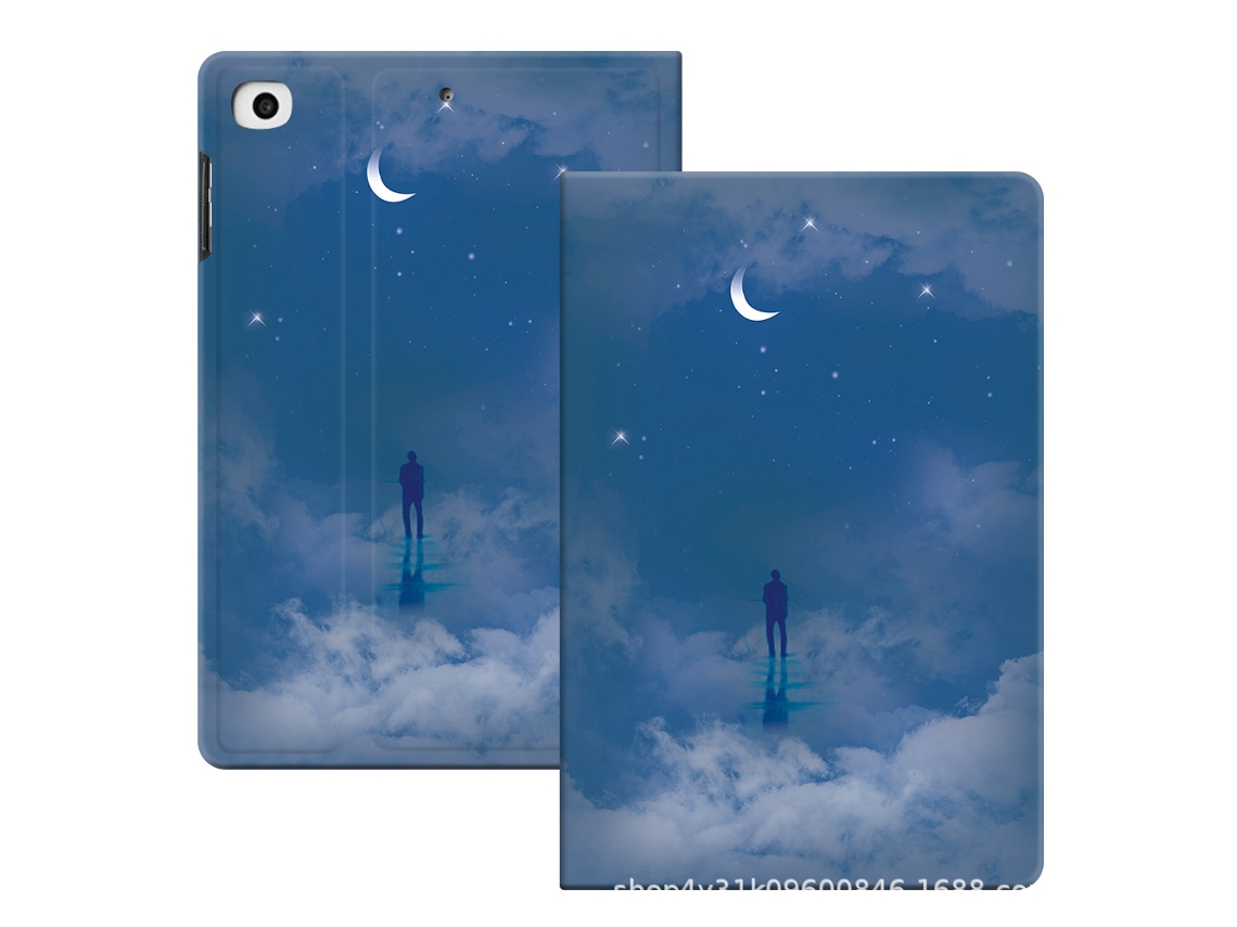 Capa Para Ipad Mini 6/7-8,3 Polegadas, Capa Protetora Flexível De Tpu Azul Siurn