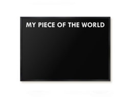 Magnetic Board My Piece Of The World For The Living Room Espelharte (70x50 Cm)