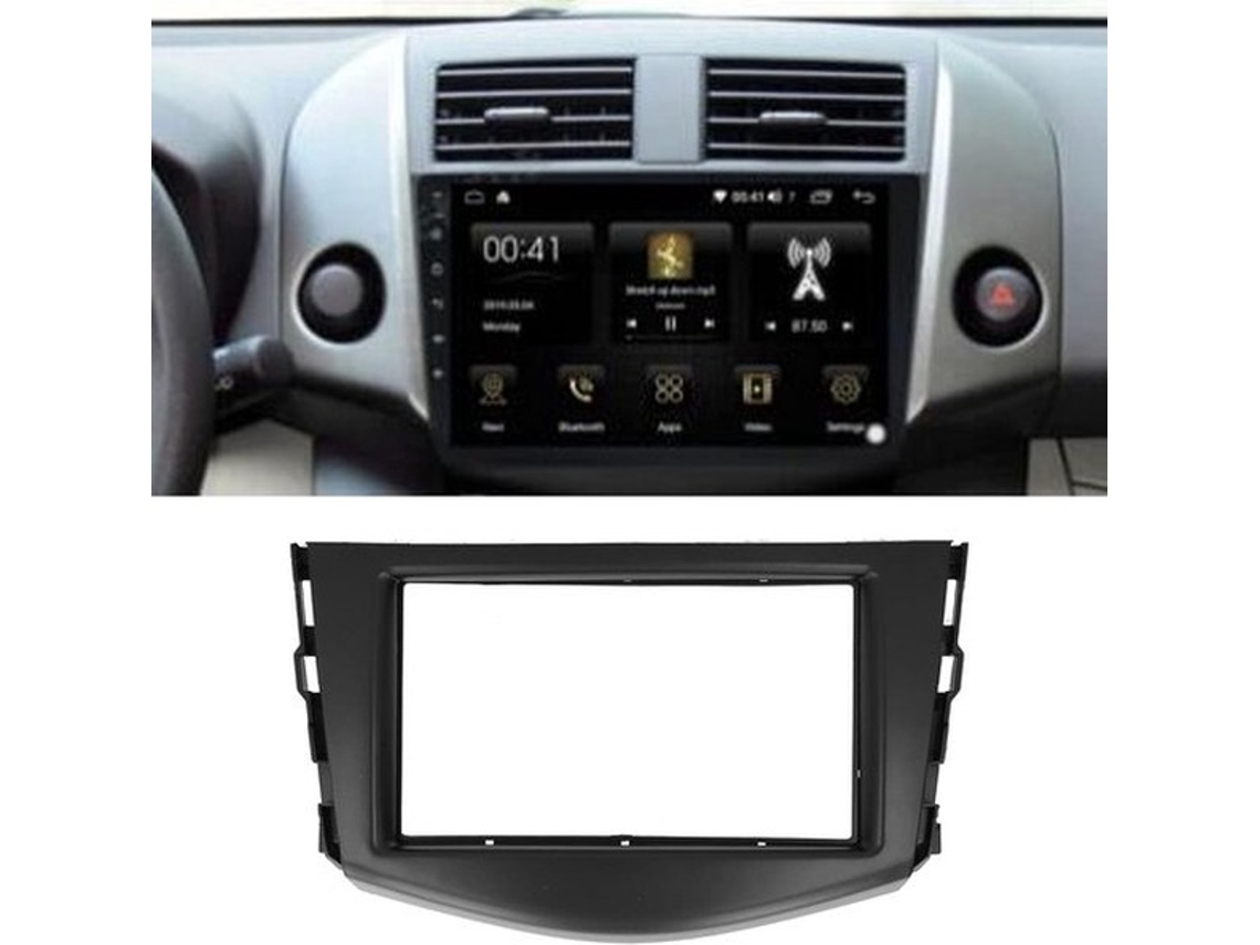 Kit De Navegação Duplo Din - Fachada De Navegação - Apropriado Para Rav4 2006-2012 - Instalação Simples - Design Estiloso - Materiais Abs - Fachada De