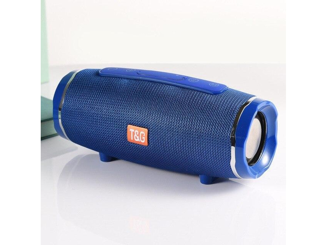 Coluna Portátil Bluetooth Azul