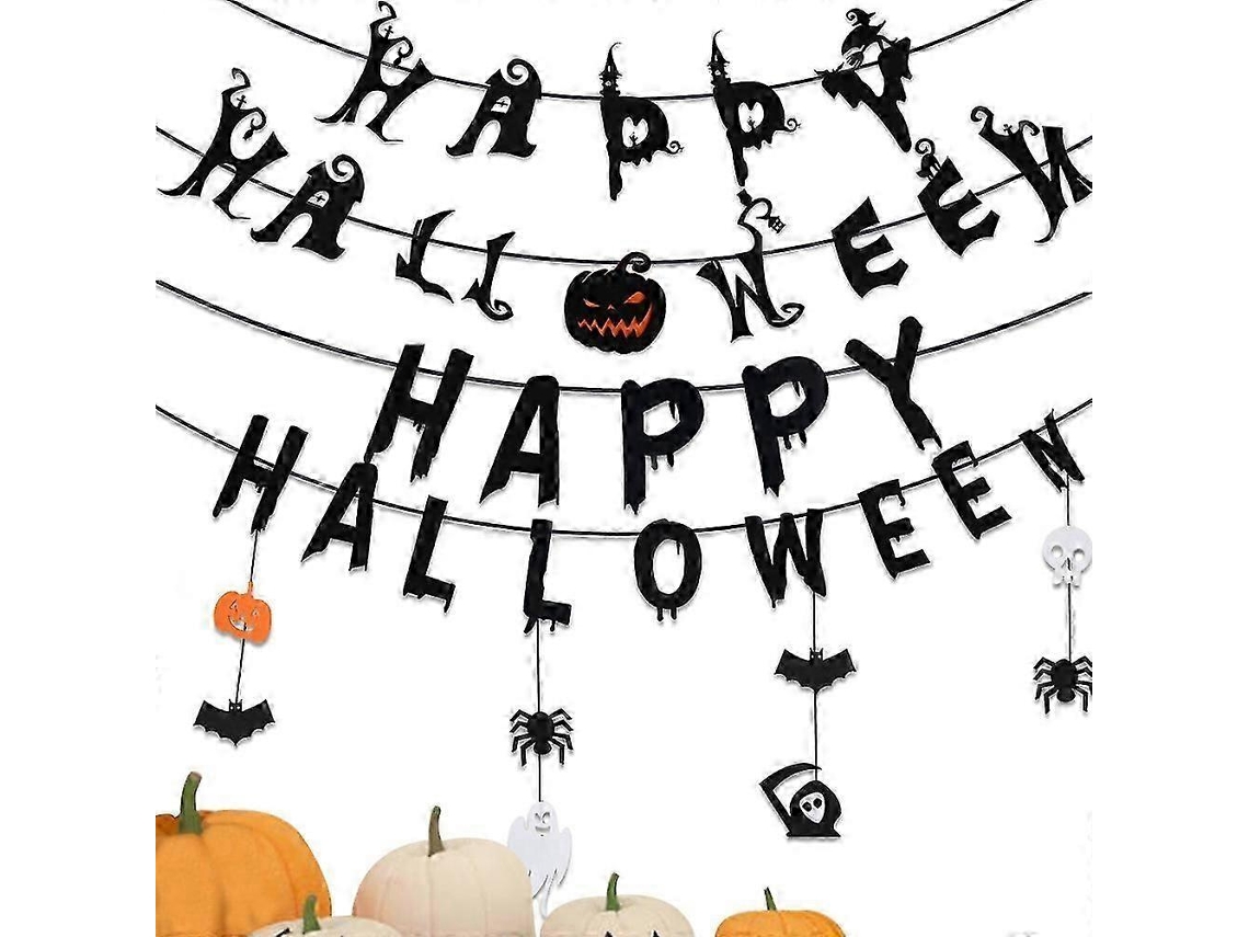 Decorações De Halloween De 14,76 Pés Decorações De Halloween Padrão 2 Peças Ly Ebike
