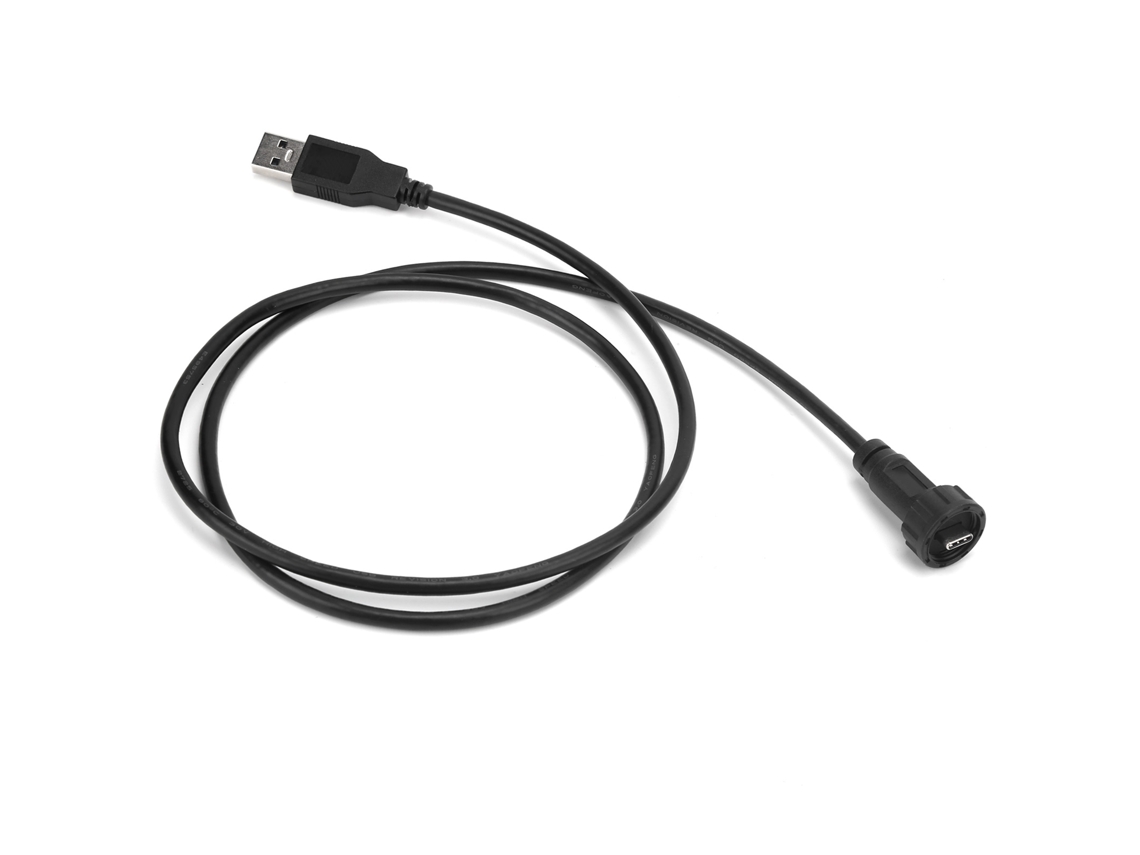 Conector Usb Impermeável Ip67 Typec Usb3.0 Com Cabo