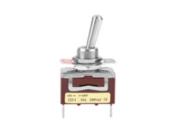 Yuru interruptor Toggle Momentâneo On Off 15a 250v 2 Pinos 2 Posições 12mm para Carro Eletrodoméstico