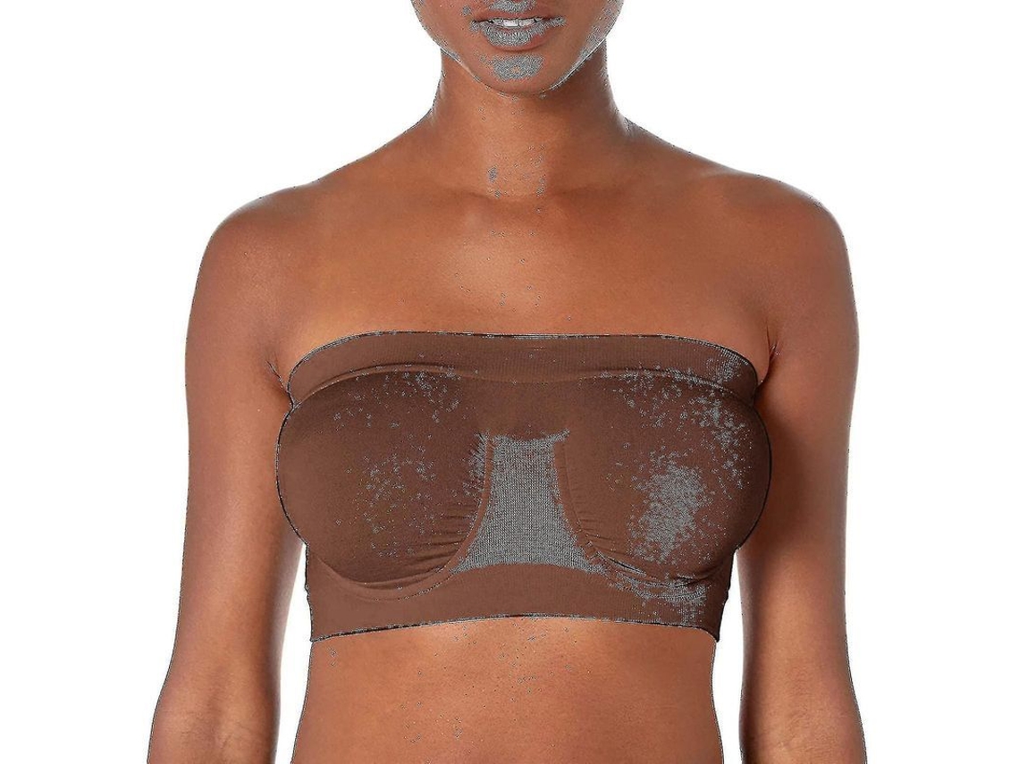 2026 sujetador Sem Cintos para Mulher Elástico, Bandeau de Verão, Sem Arcos, Confortável, Tamanhos Plus
