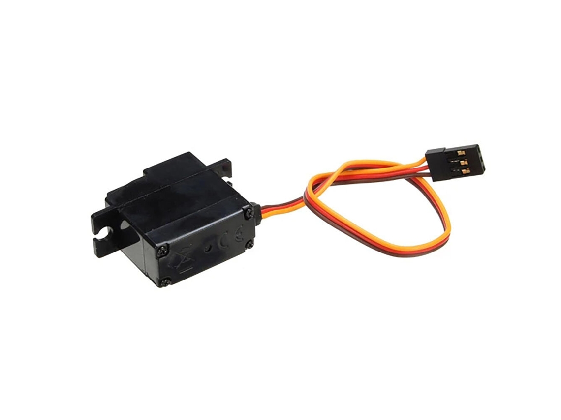 Servo Mini Power Hd 1160a 3kg 16g com Anel em Aço Compatível com Peças de Carro Rc Futaba/jr MDUG
