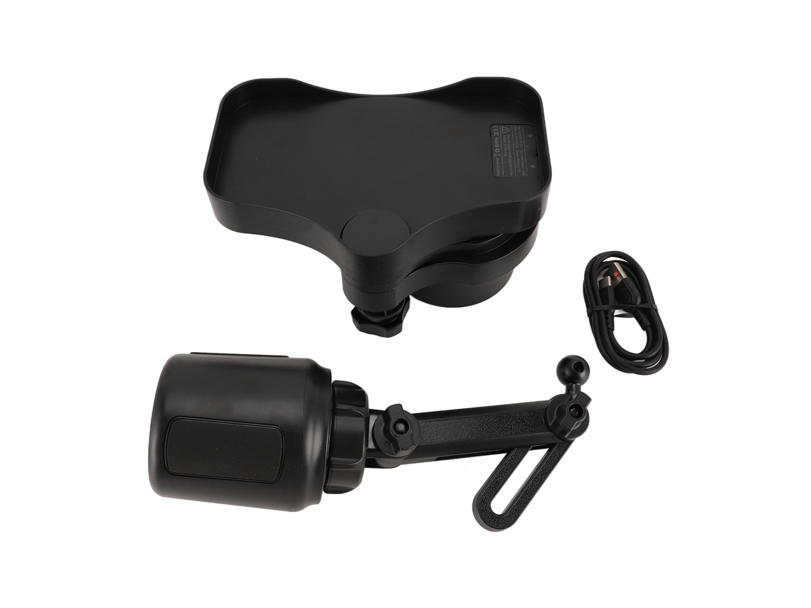 Suporte De Copo Para Carro Com Base Ajustável Rotativa 360 Graus E Expansor Para Copos De 2.56‑2.83 Polegadas