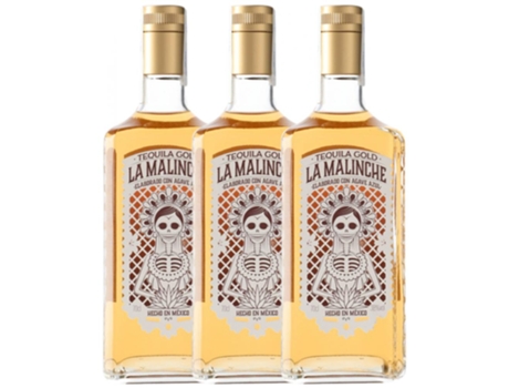 Tequila TEQUILAS DEL SEÑOR Tequilas Del Señor La Malinche Gold (0.7 L - 3 unidades)