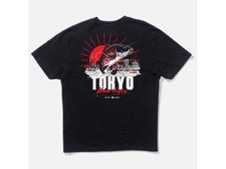 T-shirt Salty Crew Tokyo Urban Angler Preta