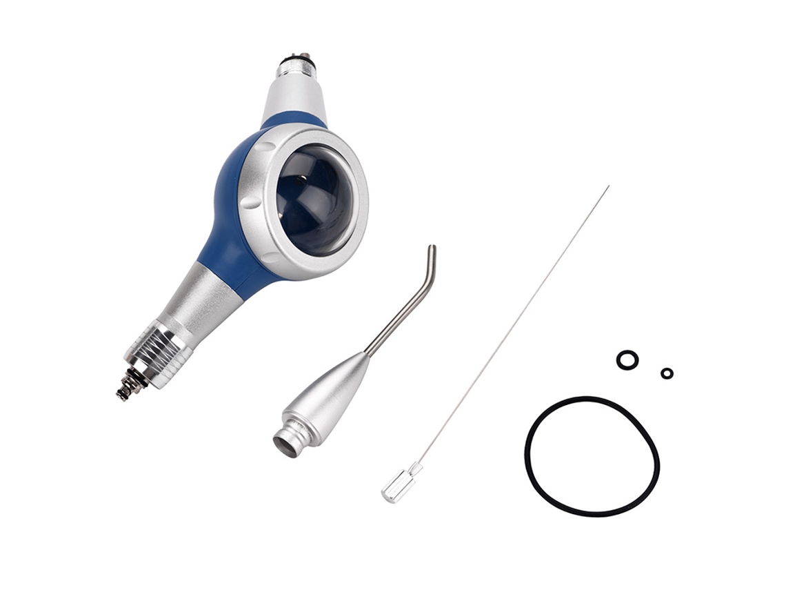 Manopla Para Polimento Dental Com Jato De Ar 4 Furos Para Unidade Profilática Jeiibrzui