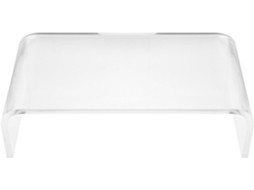 De Mesa Transparente Em Acrílico Para Monitor, Suporte Para Computador, 36x19x10 Cm, Suporte Gokoco