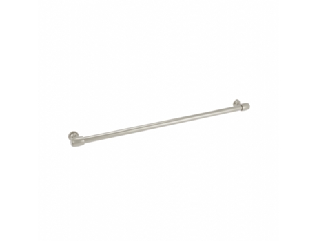 Puxador para Móveis Material Liga de Zinco. Distância Entre Centros 592. Níquel Galvanizado Parafusos de Fixação Incluídos 25Mm HARDWAREXCHANGE