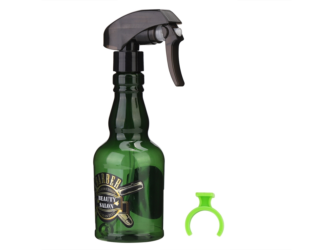 2026 botella de Spray Recargable de 280ml para Peluqueros, Acessórios de Cabelo Vintage (verde)