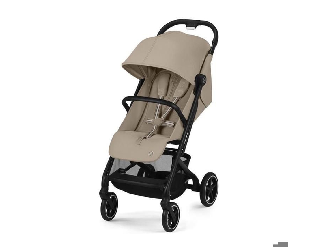 Carrinho Beezy Blk Bege Amêndoa Cybex
