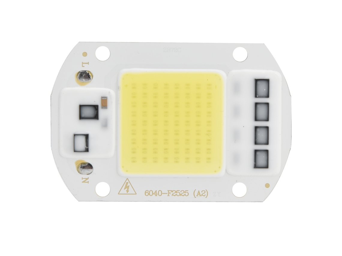 Fonte de Luz Cob Led 220v 50w Alta Eficiência | S/MARCA