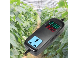 Controlador De Temperatura Led Digital Com Plug Para Aquário 90v-250v