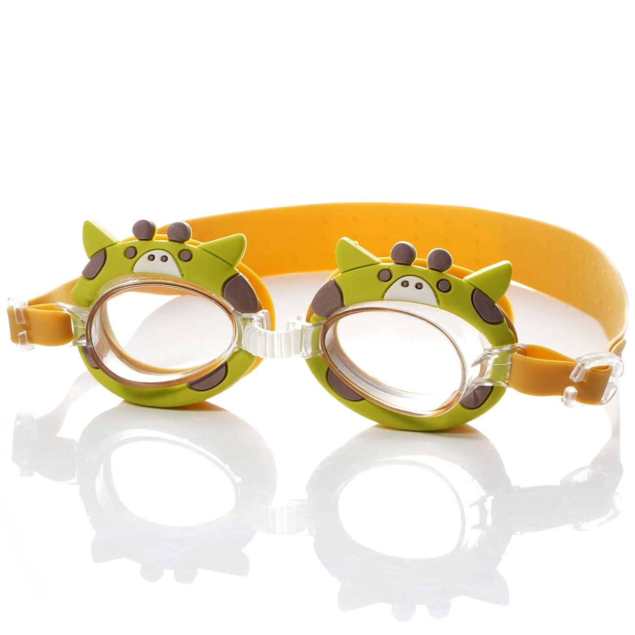 (green Deer) 1 Par De Óculos De Natação Infantis, Antiembaçantes, Com Proteção Uv E À Prova De Vazamentos.