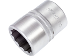 Chave de soquete hexagonal dupla HAZET 1100Z-36: quadrado oco 1 polegada 25 mm perfil hexagonal externo duplo 36 mm