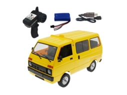Wpl D42 2.4g 2wd 1/10 Drift Crawler Off Road Rc Carro de Brinquedo com Luzes e Controlo Totalmente Proporcional MDUG